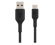 BELKIN USB-C to USB-A Cable 1m black CAB001bt1MBK - 1330483 - zdjęcie 2